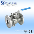 2PC Flange Ball Valve with ISO 5211 Pad